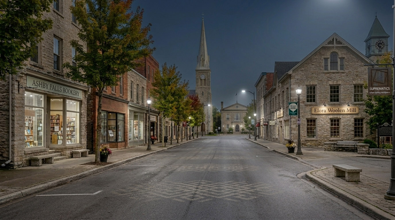 Generic street lighting — before